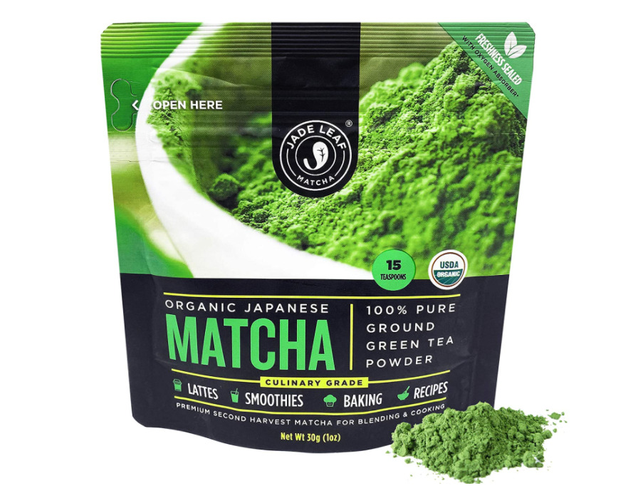 Jade Leaf Organic Matcha Green Tea Powder (Authentic Japanese) -  EATwithOHASHI