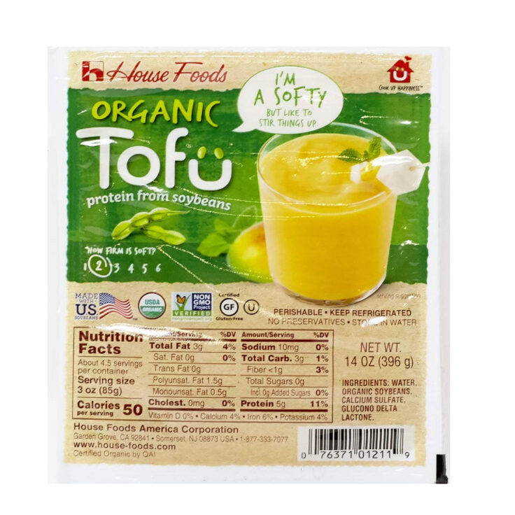 Soft Tofu (Organic) - House Foods - EATwithOHASHI