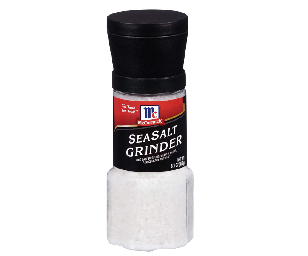 Sea Salt Grinder McCormick EATwithOHASHI