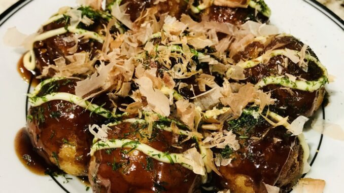 Takoyaki, Japanese octopus balls