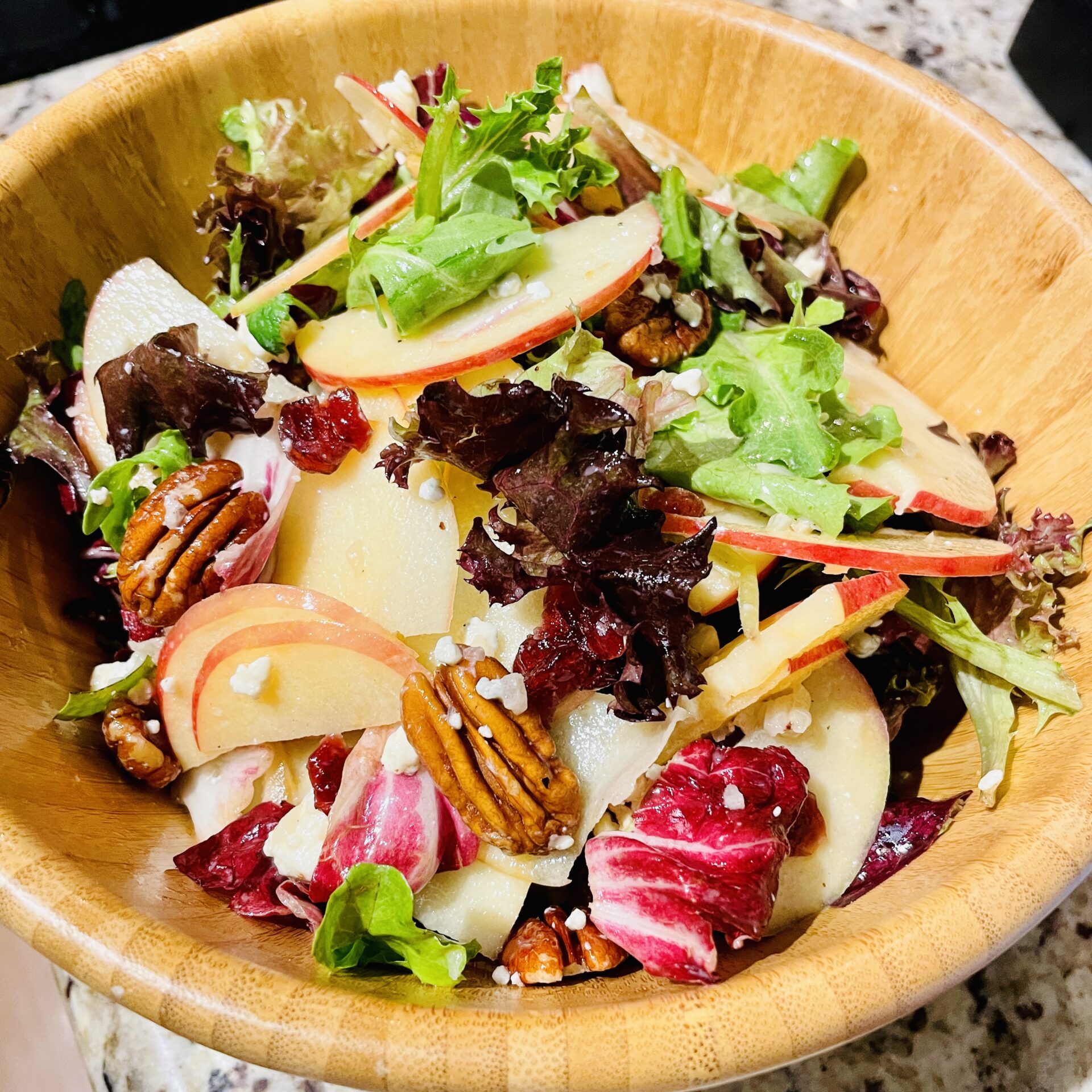 Apple Salad Recipe - A Heart-Healthy Side Dish - EATwithOHASHI