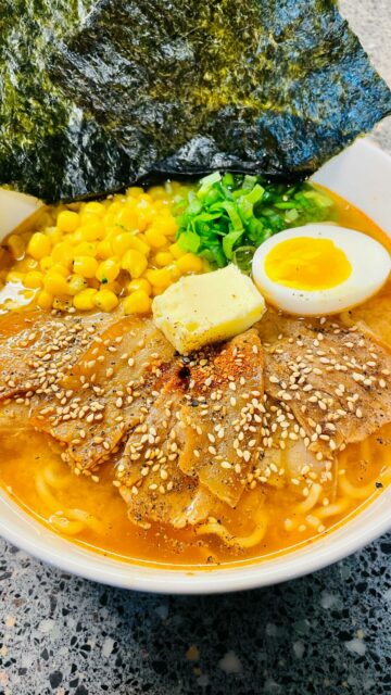 Japanese Miso Ramen -味噌ラーメン☆
Comment “links” to get the ingredients!
Ingredients (for 1 bowl):
-Miso 1 tbsp
-Chiken base paste 1/2 tbsp
-Soy Sauce 1 tsp
-Sugar 1/4 tsp
-Garlic powder 2 tsp
-Roasted sesame oil 1/2 tbs
-Water 1 1/2 cups
-Sea salt a pinch
-Tobanjang 1/4 tsp
-Ramen noodle 1 pack
Recipes, Cooking Tips, Cooking Videos
⇩⇩⇩
EATwithOHASHI.com
(Website link in bio @EATwithOHASHI_official )
#misoramen
#ramen
#noods
#noodsnoodsnoods
#japanesenoodle
#味噌ラーメン
#ラーメン
#ramenrecipe
#easierthanyouthink
#簡単ランチ
#comfortfood
#authenticjapanese
#japanesesoulfood
#easycookingathome
#madefromscratch
#japanesefood
#recipe
#japanesecooking
#おうちご飯
#homemadefood
#organicingredients
#cooking
#foodie
#foodporn
#food
#foodstagram
#foodphotography
#healthyfood
#love
#eatwithohashi