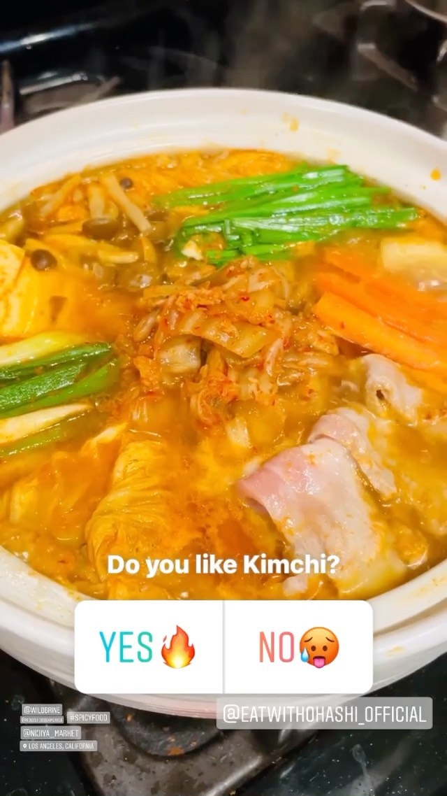 The hot pot season has come! 🍲😋💕
More Details &
Recipes, Cooking Tips, Cooking Videos
⇩⇩⇩
EATwithOHASHI.com
(Website link in bio @EATwithOHASHI_official )
#hotpot
#winter
#coldnightdinner
#soup
#お鍋
#鍋
#sukiyaki
#easymeal
#kimchi
#すき焼き
#キムチ
#comfortfood 
#authenticjapanese 
#japanesesoulfood 
#madefromscratch 
#japanesefood 
#recipe 
#japanesecooking 
#おうちご飯
#homemadefood 
#organicingredients 
#cooking 
#foodie 
#foodporn 
#food 
#foodstagram 
#foodphotography 
#healthyfood 
#love 
#eatwithohashi